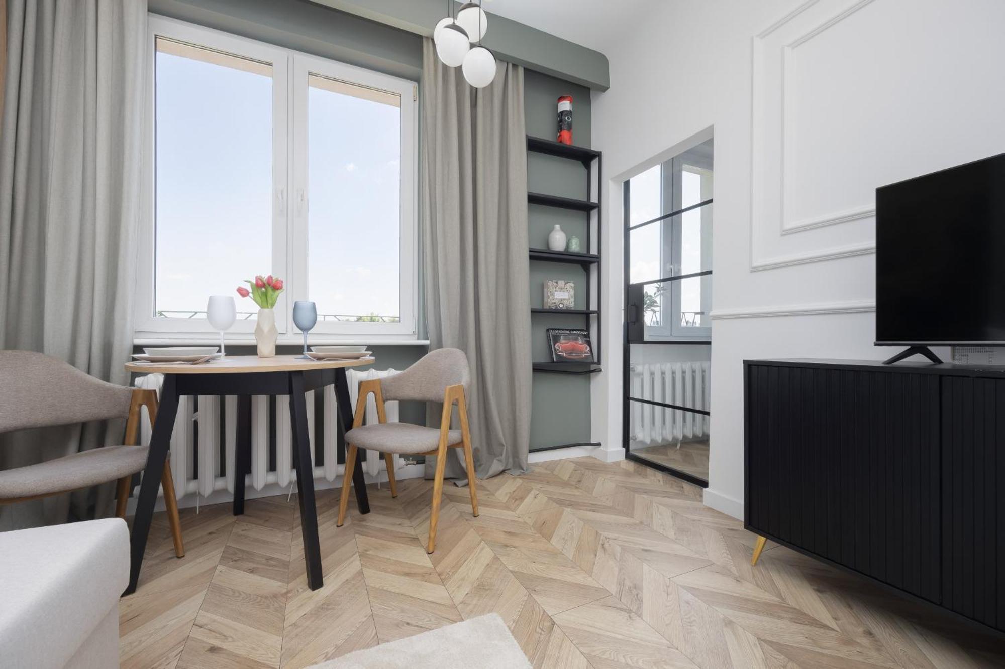 Elegancki Apartament Dla 4 Osob W Warszawie By Noclegi Renters Варшава Экстерьер фото